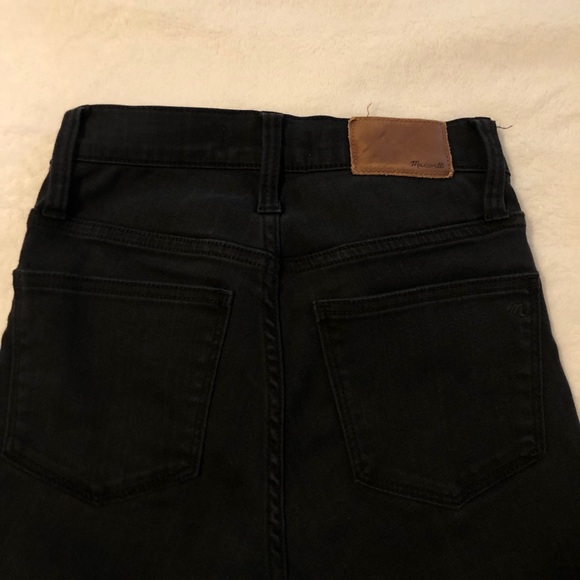 Madewell High-Rise Skinny Black Jeans - Picture 7 of 9